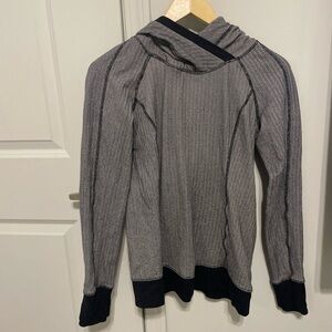 lululemon athletica Charcoal and Black Turtleneck Sweater